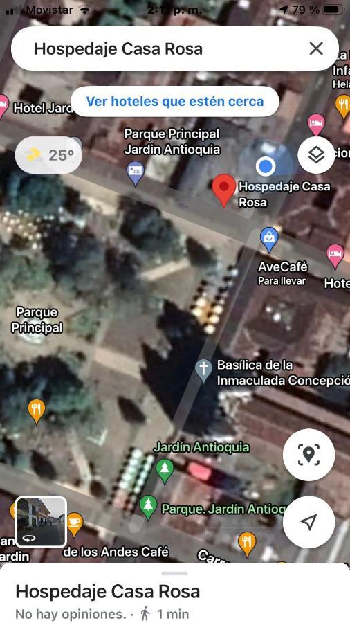 Hospedaje Casa Rosa Хардін Екстер'єр фото